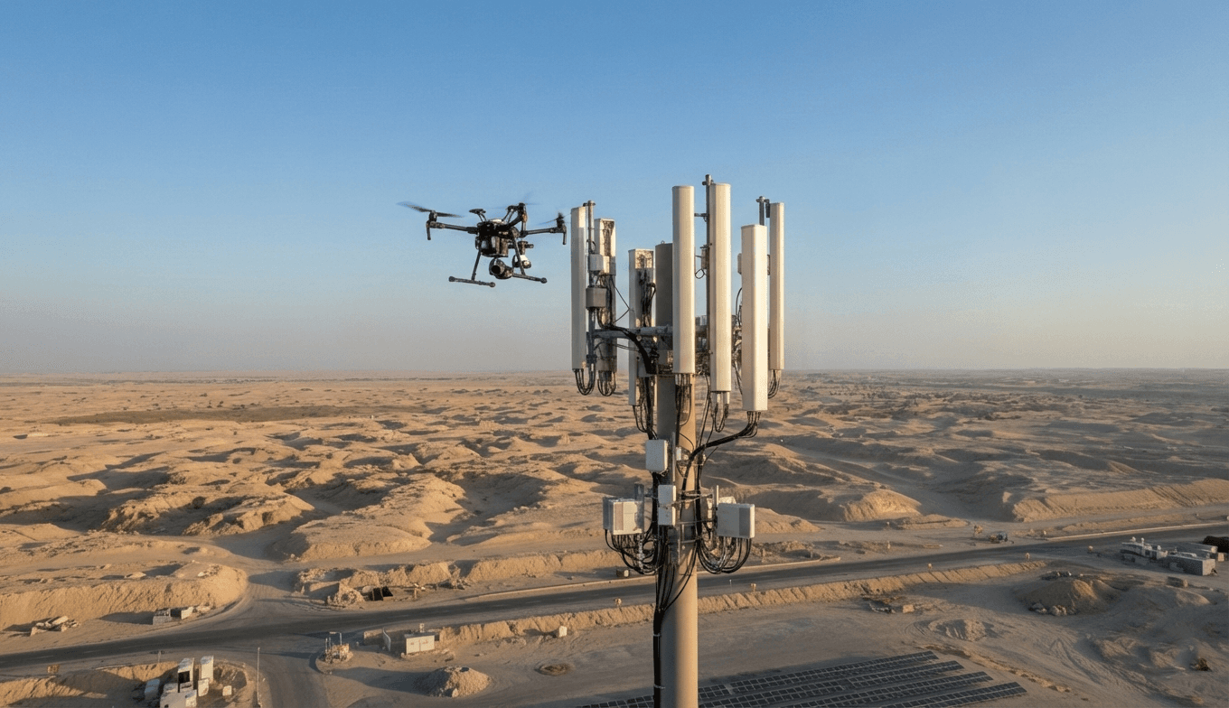 Drone-Led Intelligence for Telecom Tower Inspection and Asset Management